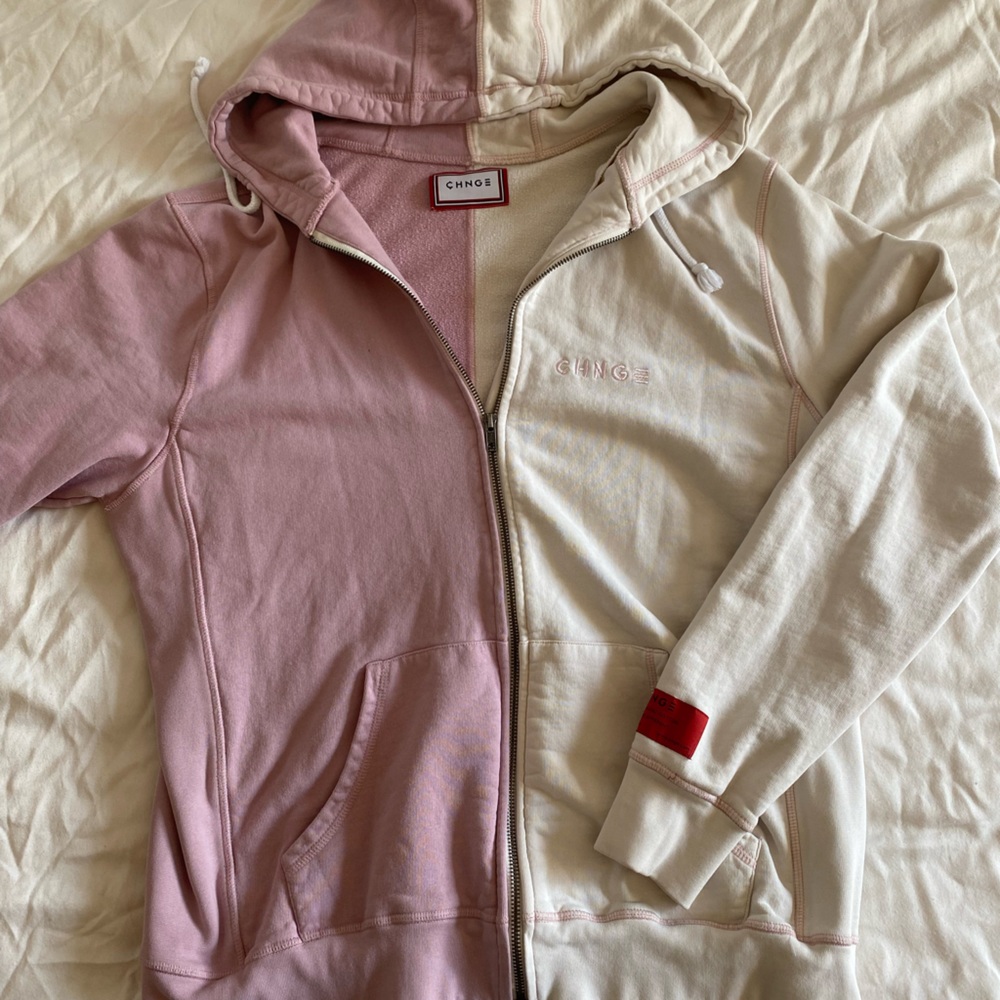 CHNGE - Split colored hoodie